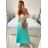 Sukňa skladaná dlhá dámska (S/M ONE SIZE) TALIANSKA MÓDA IMM24M9176