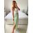 Kalhoty harémky letní dlouhé dámské (S/M ONE SIZE) ITALSKÁ MÓDA IMM239535UN/DU S/M starorůžová