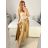 Sukně dlouhá dámská (S/M ONE SIZE) ITALSKá MODA IM323026/DUR S/M béžová