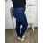 Rifle jeans PUSH-UP dlhé dámske (29-36) M.SARA MSR24MS3802-2/DUR modrá džínsová 30