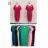 Šaty elegantný krátky rukáv dámske nadrozmer (3XL/4XL/5XL ONE SIZE) TALIANSKA MóDA IM424220