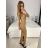 Šaty dlhé elegantný dlhý rukáv dámske (S/M ONE SIZE) TALIANSKA MÓDA IMM23M29700