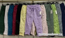 Kalhoty dlouhé strečové dámské (44-50 ONE SIZE) ITALSKÁ MÓDA IMC24133