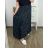 Sukně dlouhá  dámská (L/XL/2XL ONE SIZE) ITALSKÁ MÓDA IM424JUDITA/DR XL/2XL Černá