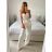 Kalhoty dlouhé elegantní dámské (S/M/L ONE SIZE) ITALSKÁ MÓDA IMPLP2437150090