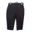 Legíny 3/4 strečové krátke dámske (M-2XL) SAL SMILING SAL24SZ-76/DU -   čierna
 -   M / L