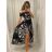 Šaty dlhé letný carmen cez ramená dámske (S/M/L ONE SIZE) TALIANSKA MÓDA IMM22UN5350 biela S/M