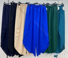 Kalhoty harémky letní dlouhé dámské (42/44/46 ONE SIZE) ITALSKÁ MÓDA IM424361