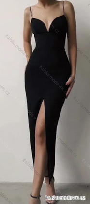 Šaty dlhé letné elegantné na ramienka dámske (S/M ONE SIZE) TALIANSKA MÓDA IMPMD2429211