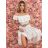 šaty boho krajkové madeira bavlnené carmen rukáv dámske (S/M ONE SIZE) TALIANSKA MÓDA IMM24M56319
