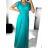 Šaty spoločenské elegantný krátky rukáv dámske (S/M ONE SIZE) TALIANSKA MÓDA IMPSH243589L tmavo oranžová S/M