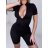Overal krátky krátky rukáv dámsky (S/M ONE SIZE) TALIANSKA MÓDA IMPMD248001