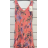 Šaty letní bez rukávu dámské (S/M ONE SIZE) ITALSKÁ MÓDA IMPSH2416085c