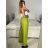 Kalhoty dlouhé letní dámské (S/M/L ONE SIZE) ITALSKÁ MÓDA IMM24M24200/DUR -   tmavě modrá -   M/L