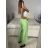 Kalhoty dlouhé letní dámské (S/M/L ONE SIZE) ITALSKÁ MÓDA IMM24M24200/DUR -   tmavě modrá -   M/L