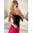 Body tilko letní na ramínka dámské (S/M ONE SIZE) ITALSKÁ MÓDA IMM24M31779