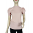 Tričko krátký rukáv dámské STELA (S/M/L ONE SIZE) ITALSKÁ MÓDA IMM23HF12989/DR -   růžová starorůžová -   S/M