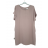 Šaty voľnočasové oversize krátky rukáv dámske nadrozmer (XL/2XL/3XL ONE SIZE) TALIANSKA MODA IM723MUSE