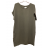 Šaty voľnočasové oversize krátky rukáv dámske nadrozmer (XL/2XL/3XL ONE SIZE) TALIANSKA MODA IM723MUSE