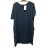 Šaty voľnočasové oversize krátky rukáv dámske nadrozmer (XL/2XL/3XL ONE SIZE) TALIANSKA MODA IM723MUSE