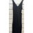 Šaty pletené letní na ramínka dámské (S/M ONE SIZE) ITALSKÁ MÓDA IMPSH2411202
