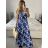 Šaty dlouhé elegantní icecool bez rukávu dámské (S/M L/XL) ITALSKÁ MODA AINUOSI IMB24Y1090/DUR -   červená -   L/XL