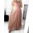 Šaty spoločenské elegantný krátky rukáv dámske (S/M ONE SIZE) TALIANSKA MÓDA IMPSH223589L/DUR - zelená smaragdová - S/M