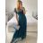 Šaty spoločenské elegantný krátky rukáv dámske (S/M ONE SIZE) TALIANSKA MÓDA IMPSH243589L tmavo oranžová S/M