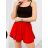 Kraťasy šortky oversize letní dámské nadrozměr (S/M/L ONE SIZE) ITALSKÁ MODA IMD24225