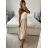 Nohavice letné háremky dlhé dámske (S/M/L ONE SIZE) TALIANSKA MÓDA IMD24199/DUR starorůžová S/M/L