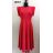 Šaty elegantní krátký rukáv dámské (S/M ONE SIZE) ITALSKÁ MÓDA IMM24M20057