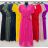 Šaty letní šifonové krátky rukáv dámske (S/M/L ONE SIZE) TALIANSKA MóDA IM424462