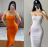 Šaty dlhé elegantné letné na ramienka dámske (S/M ONE SIZE) TALIANSKA MÓDA IMM24M55571