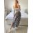 Nohavice harémky letné dlhé dámske (S/M ONE SIZE) TALIANSKA MÓDA IMM239535UNVZ