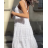 Šaty letné boho krajkové na ramienka dámske (S/M ONE SIZE) TALIANSKA MÓDA IMPEM24IND7712