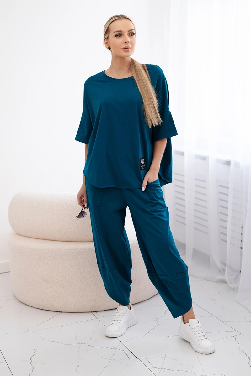 Bavlněná halenka + kalhoty