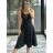 Šaty elegantné letné na ramienka dámske (S/M ONE SIZE) TALIANSKA MÓDA IMM24M55510