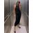 Šaty letné bez rukávu dámske (S/M ONE SIZE) TALIANSKA MÓDA IMM24M33800