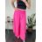 Nohavice harémky letné dlhé dámske (S/M/L ONE SIZE) TALIANSKA MÓDA IM424402 modrá petrolejová S / M
