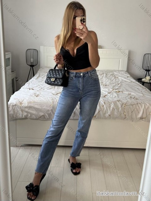 Rifle jeans dlouhé dámské (XS-XL) LAULIA LAU24T093-9/DU -   modrá -   M