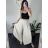 Kalhoty letní háremky dlouhé dámské (S/M/L ONE SIZE) ITALSKÁ MÓDA IMD24199/DUR -   bílá -   S/M