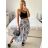 Nohavice harémky letné dlhé dámske (S/M ONE SIZE) TALIANSKA MÓDA IMM239535UNVZ