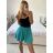 Kraťasy šortky oversize letní dámské nadrozměr (S/M/L ONE SIZE) ITALSKÁ MODA IMD24225