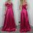 Šaty dlouhé elegantní carmen dámské (S/M ONE SIZE) ITALSKÁ MÓDA IMPBB24B22735
