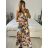 Šaty dlouhé letní bez rukávu dámské (M/L, XL/XXL) AINUOSI  ITALSKÁ MODA IMB24A356-2/DUR XL/2XL bílá