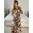 Šaty dlouhé letní bez rukávu dámské (M/L, XL/XXL) AINUOSI  ITALSKÁ MODA IMB24A356-2/DUR XL/2XL bílá