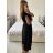 Šaty letní krátký rukáv dámské (S/M ONE SIZE) ITALSKá MóDA IMM24M9228/DU -   zelená -   S/M