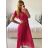 Šaty letní šifonové krátky rukáv dámske (S/M/L ONE SIZE) TALIANSKA MóDA IM424462
