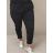 Nohavice letné dlhé strečové dámske (S/M ONE SIZE) TALIANSKA MÓDA IMPLI238115/DUR -   zelená khaki -   S / M