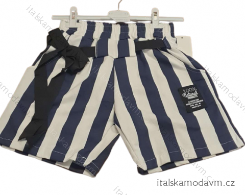Kraťasy teplákové dámské proužek (S/M/L ONE SIZE) ITALSKÁ MÓDA IMD21665/DR